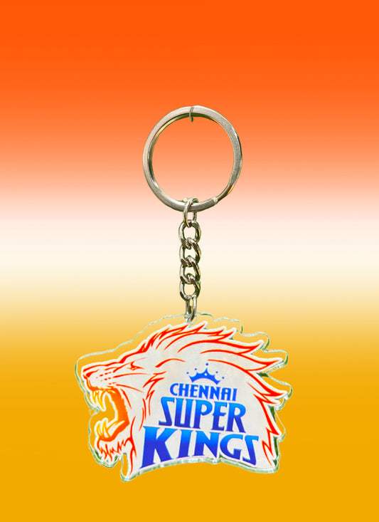 CSK Logo Keychain – Whistle Podu Edition