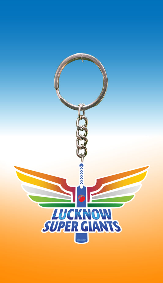 LSG Logo Keychain – Lucknow Super Wings Edition