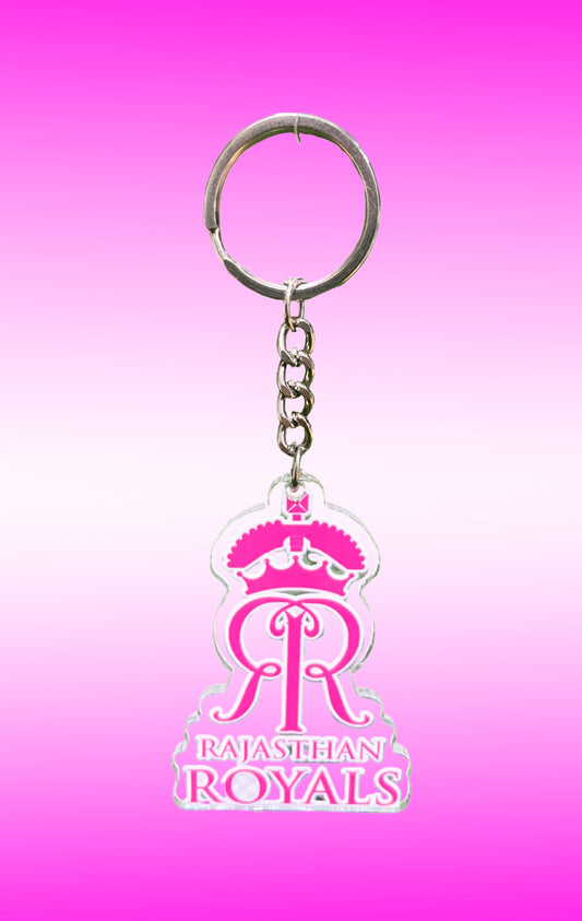 RR Logo Keychain – Royal Pink Fan Favorite