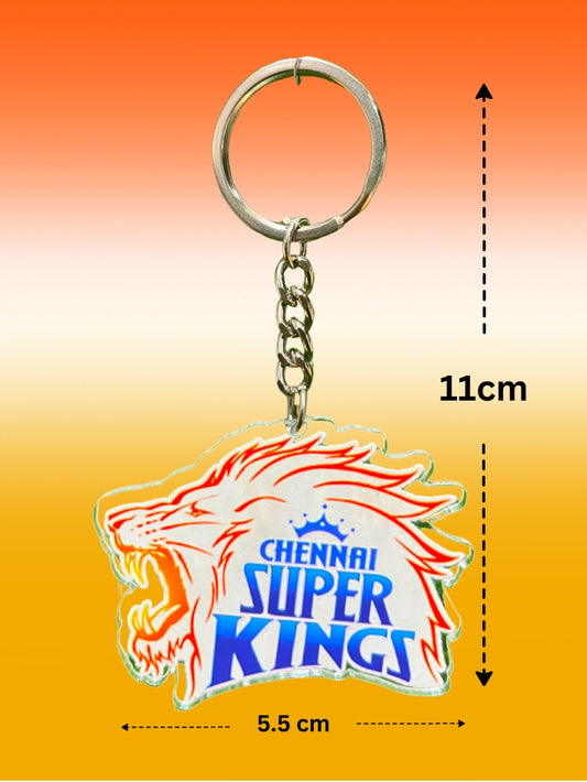 CSK Logo Keychain – Whistle Podu Edition