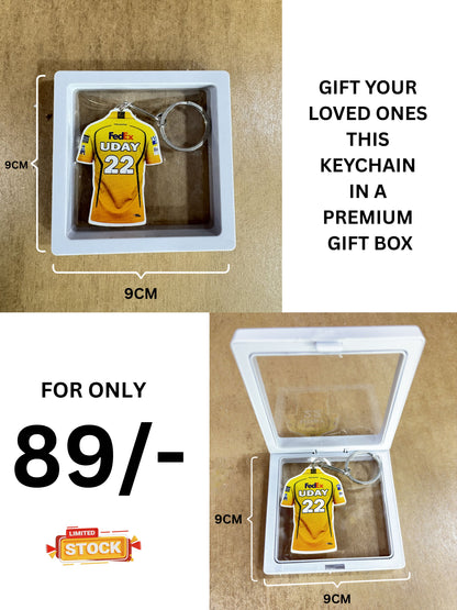 LSG Logo Keychain – Lucknow Super Wings Edition