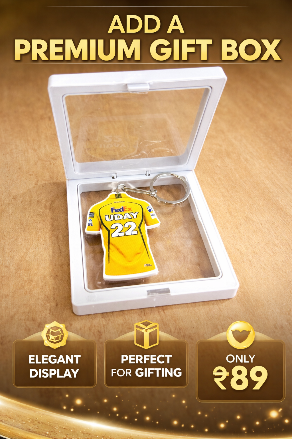 DC Logo Keychain – Capital Roar Fan Special